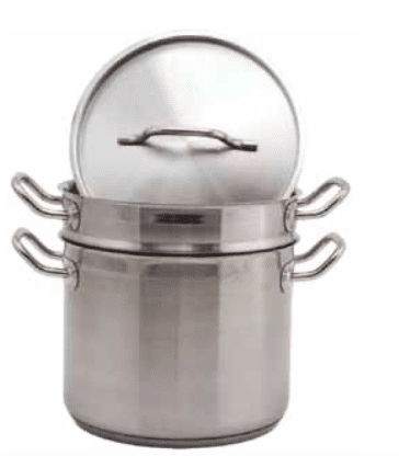 STAINLESS STEEL DOUBLE BOILER